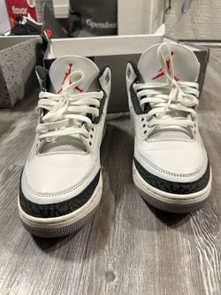 Air Jordan 3 White Cement Sneakers