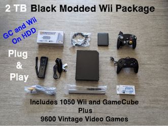 Wii modded 1 tb