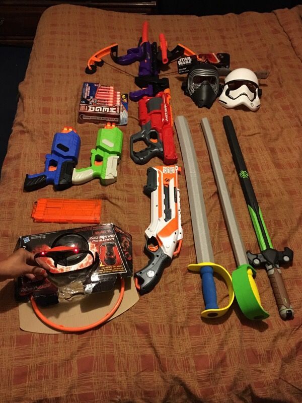 Nerf guns for epic nerf battle
