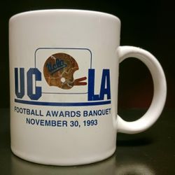 Vintage Vntg November 30, 1993 UCLA Football Awards Banquet January 1, 1994 Rose Bowl Coffee Tea Mug Cup Glass