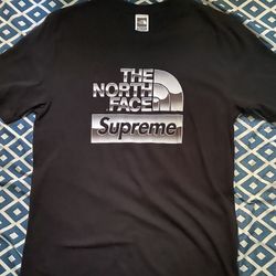 North face Supreme Metallic Shirt Size XL
