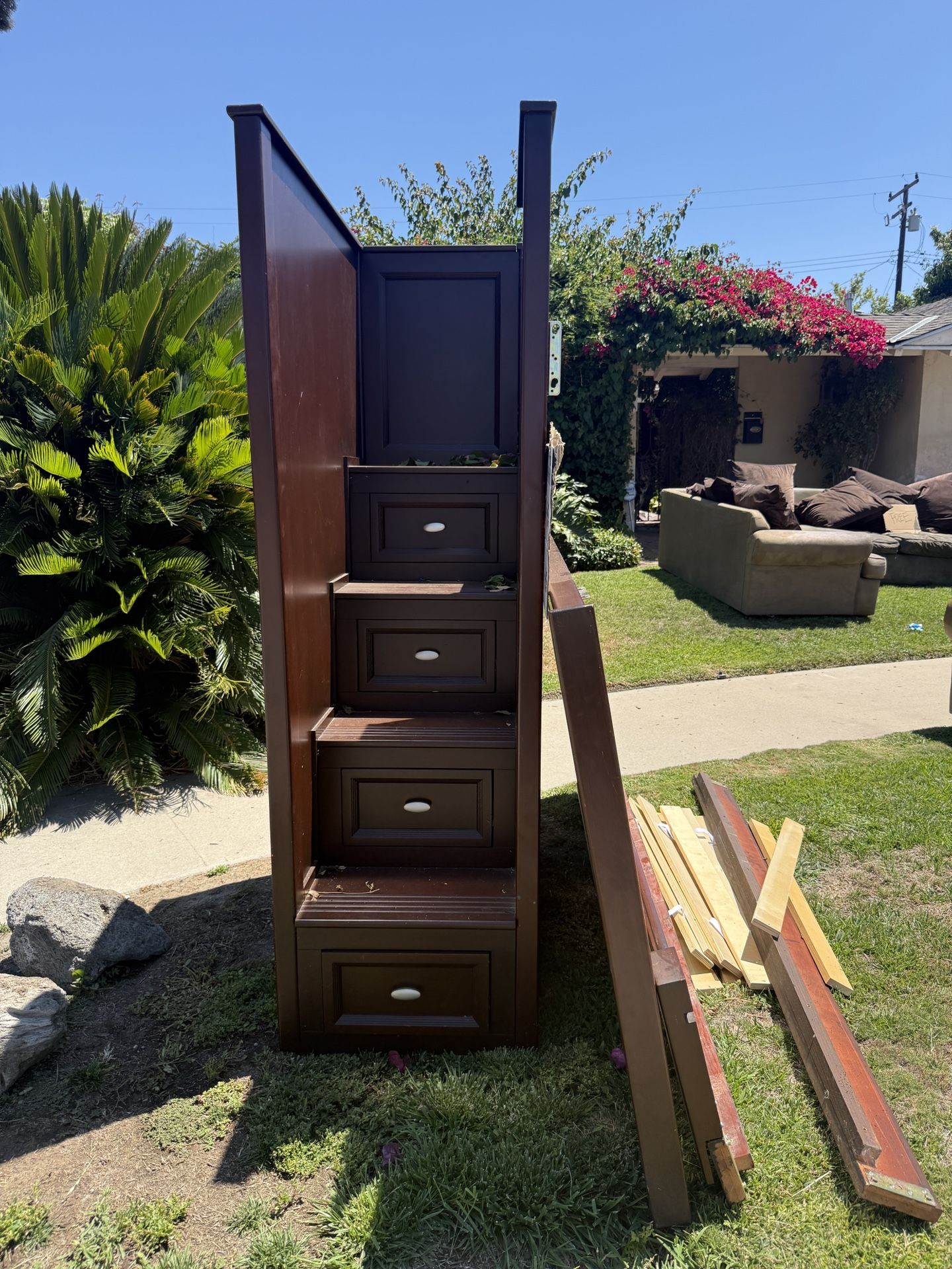 Free Solid Wood Kids Bunk Bed