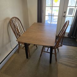 Dining Table + 2 Chairs