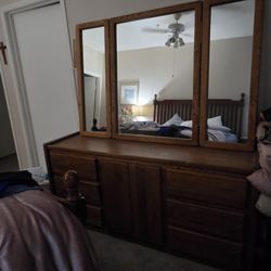 Big Dresser With Mirror
