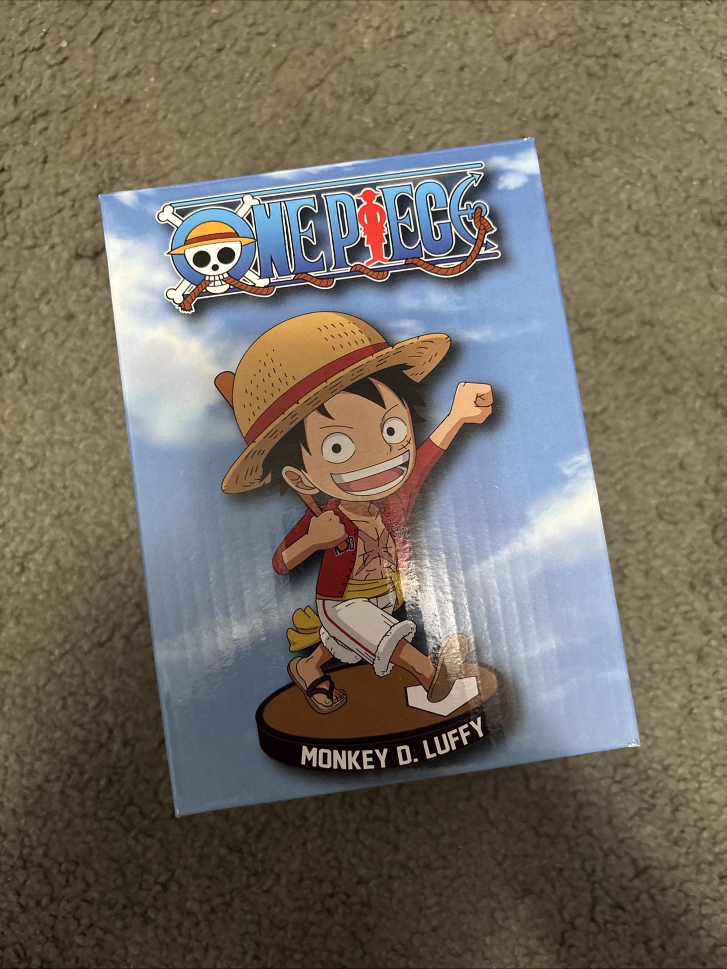 Boston Red Sox "One Piece 25th Anniversary" Monkey D. Luffy Anime MLB Bobblehead