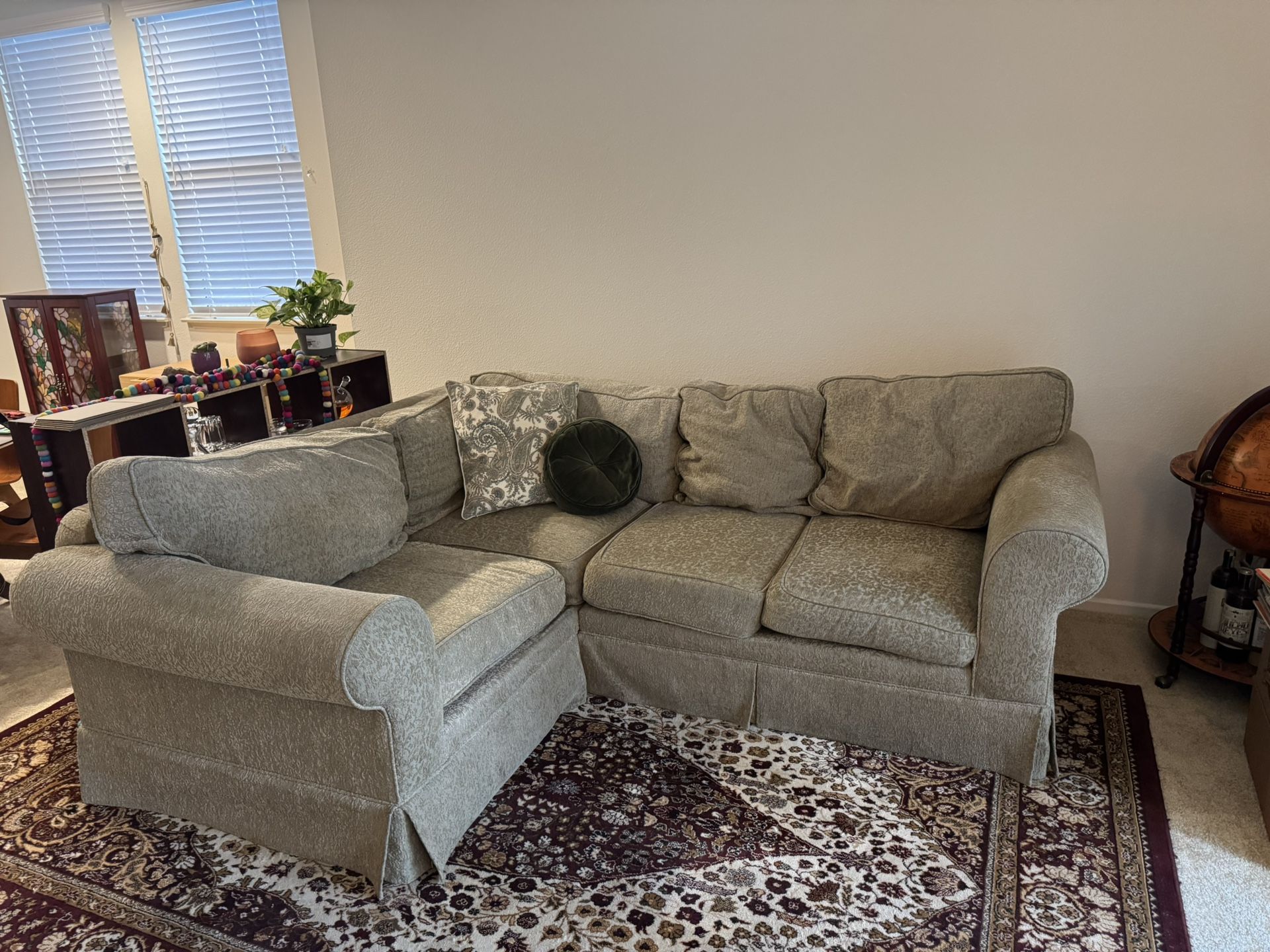 Comfy couch (pillows included for free)