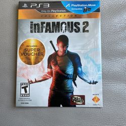 Infamous 2 Collection Sealed  (NEW    PS3) New Item 