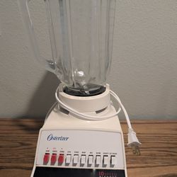 tVintage Osterizer Blender Mixer Designer Cycle Blend 10 Cycles