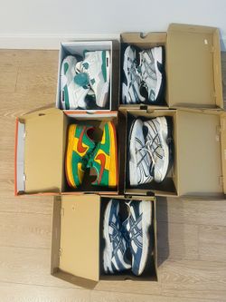 Jordan’s , ASICS , Nikes