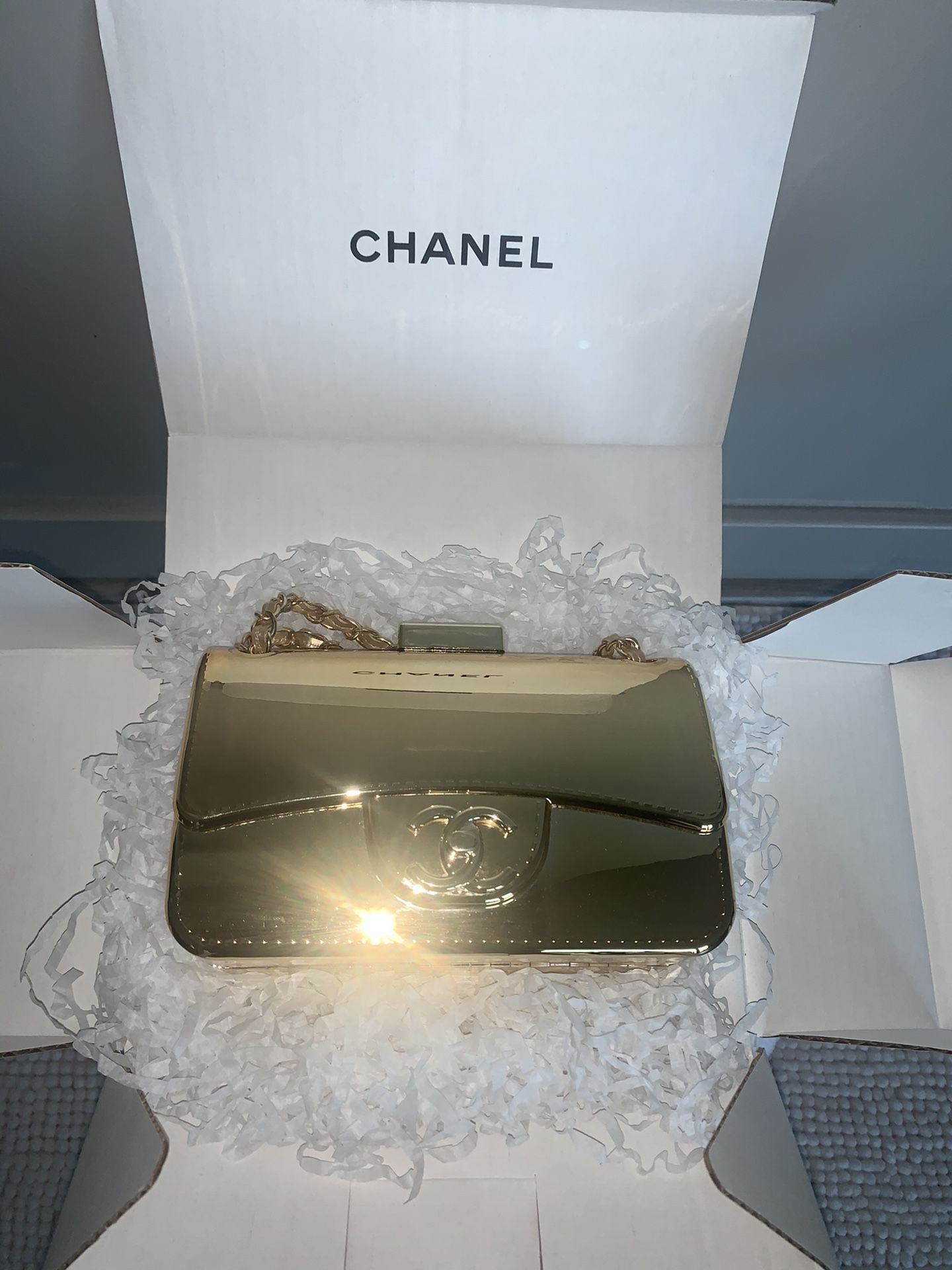 Ultra Rare Exclusive Chanel Vip Clutch Collectors item