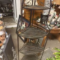 4 Tier Collapsible Gorgeous Corner Shelf Or Not. 