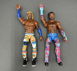 WWE Top Picks Elite Kofi Kingston Xavier Wood Series 79 Mattel Tag Team