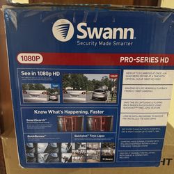 Swann Pro-Series HD 1080p Security Camera System (looks like an 8-channel DVR kit with multiple cameras).