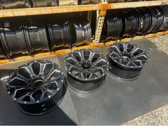 3 Fuel wheels 20” 8x170 Ford Superduty