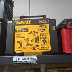 20v Dewalt 6-Tools Combo Kit 