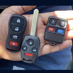 car Key $ Remote Control -duplicate Keys 