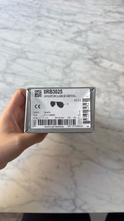 Rayban aviator sunglasses