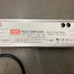 LED Class 2 power Support HLG-100H-24A    /  VD-24-150D0243 U