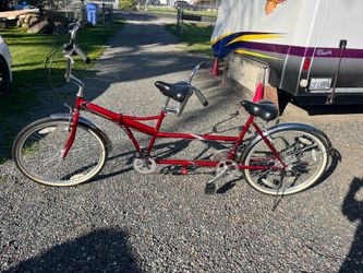 ￼tandem bike