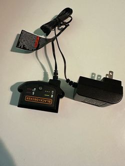 BLACK+DECKER 20V MAX Lithium Battery Charger, Compatible with 12V and 20V Battery