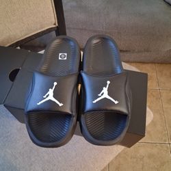 Jordan Slides Size 8  ($35)