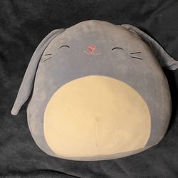 Sebastian the Periwinkle Blue Bunny 16” Squishmallow NWT