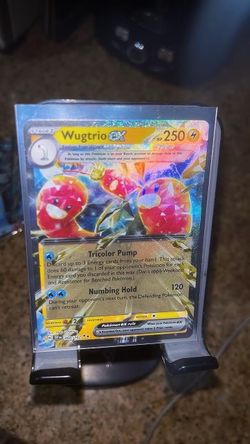 Wugtrio ex Pokémon Card 060/162 Holo