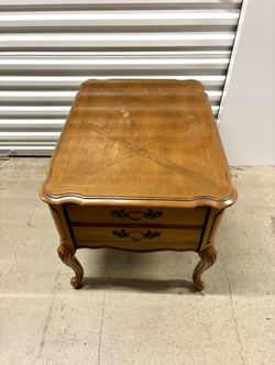 Wood Vintage Side Table