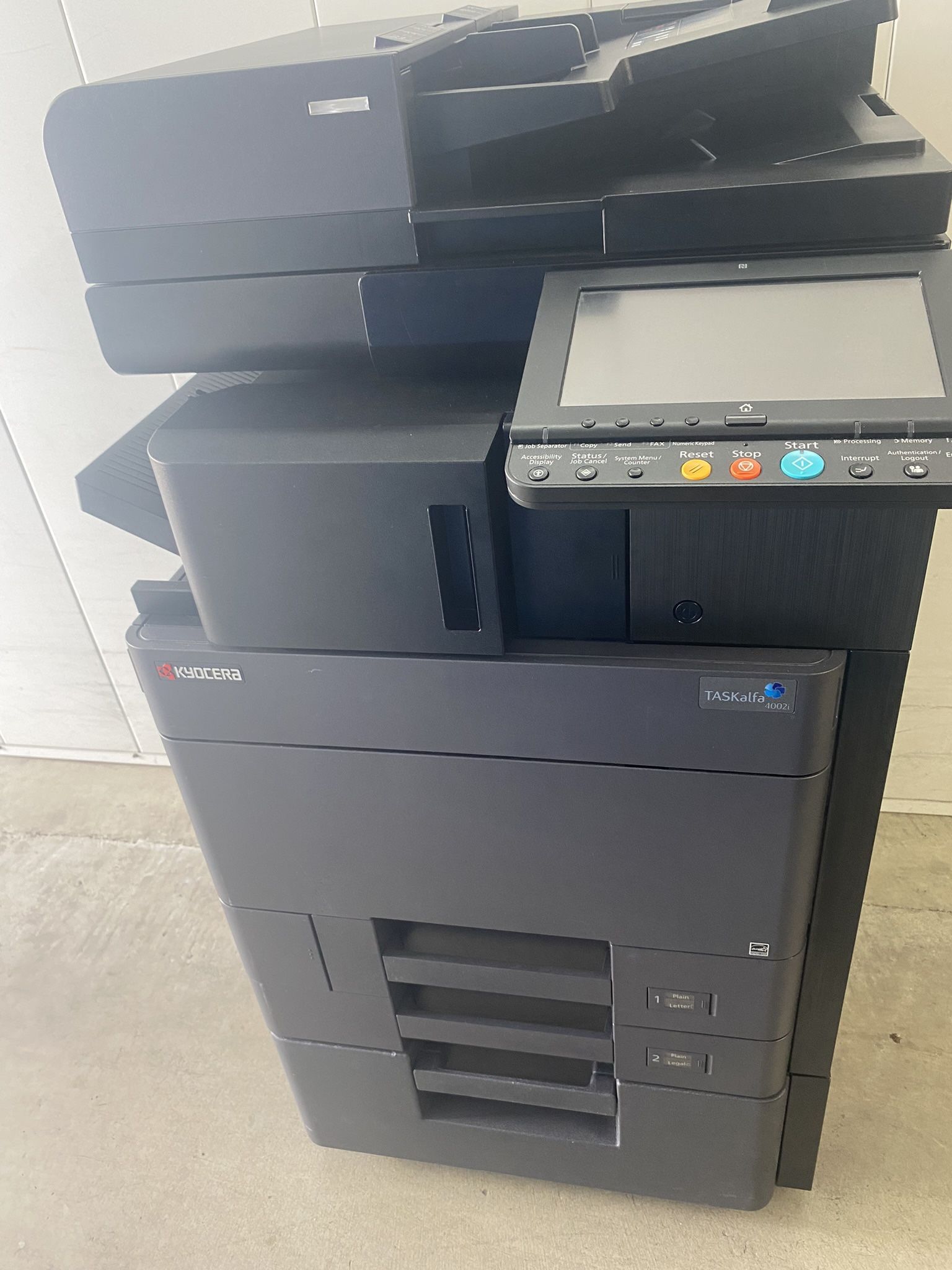 Kyocera Taskalfa 4002i Black And White Printer/Copier..