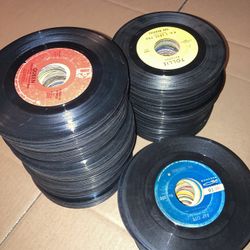 150+ 45RPM VINYL RECORDS 7 INCH SOUL DOO WOP ROCK 60s BEATLES ROLLING STONES