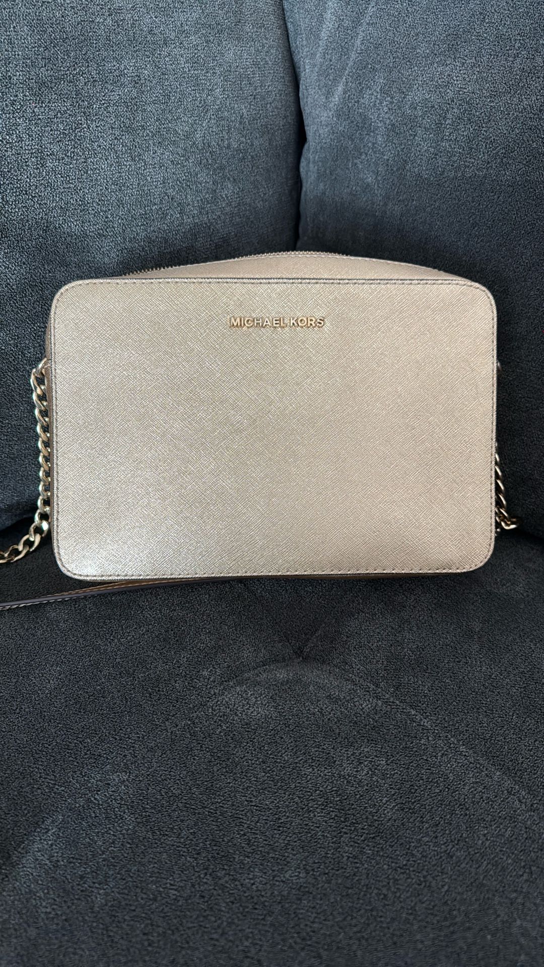 Gold Michael Kors Crossbody