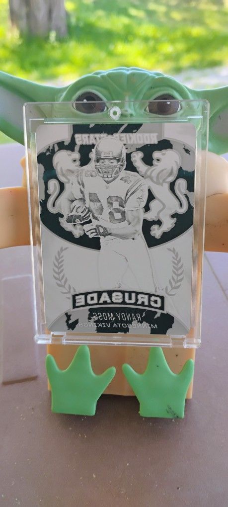 Randy Moss 1of1 Printing Plate