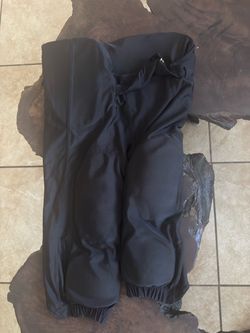Black Football Pants with Padding size XL youth