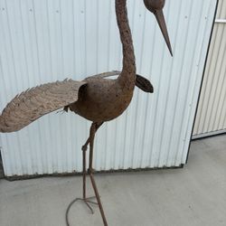 4 1/2  Foot metal yard Decor