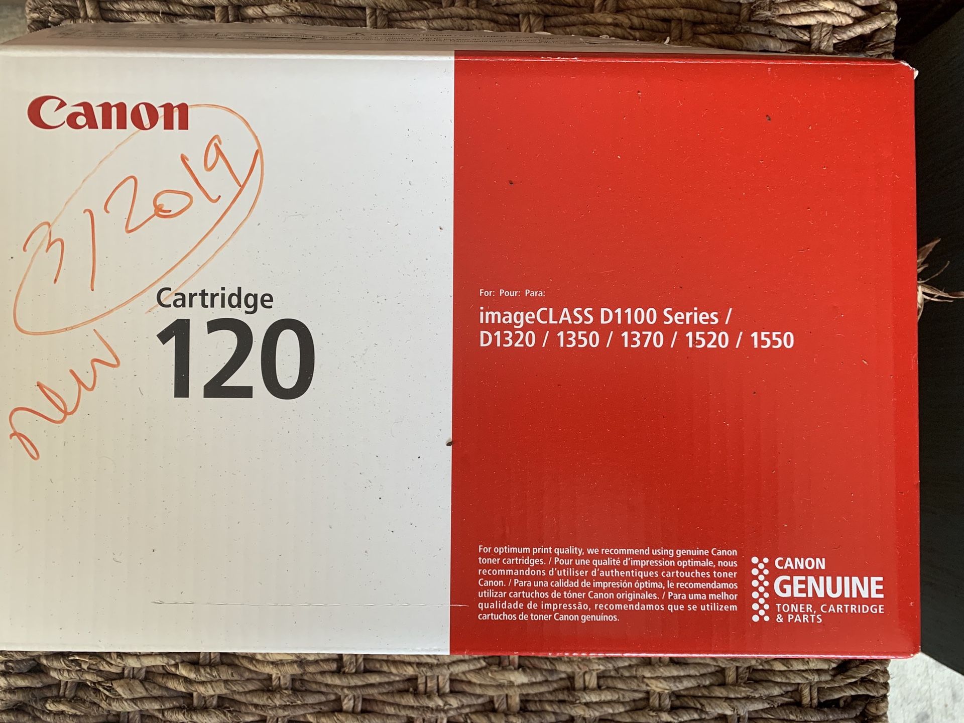 Cannon Printer Toner Cartridge 120