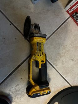 DeWalt grinder used works