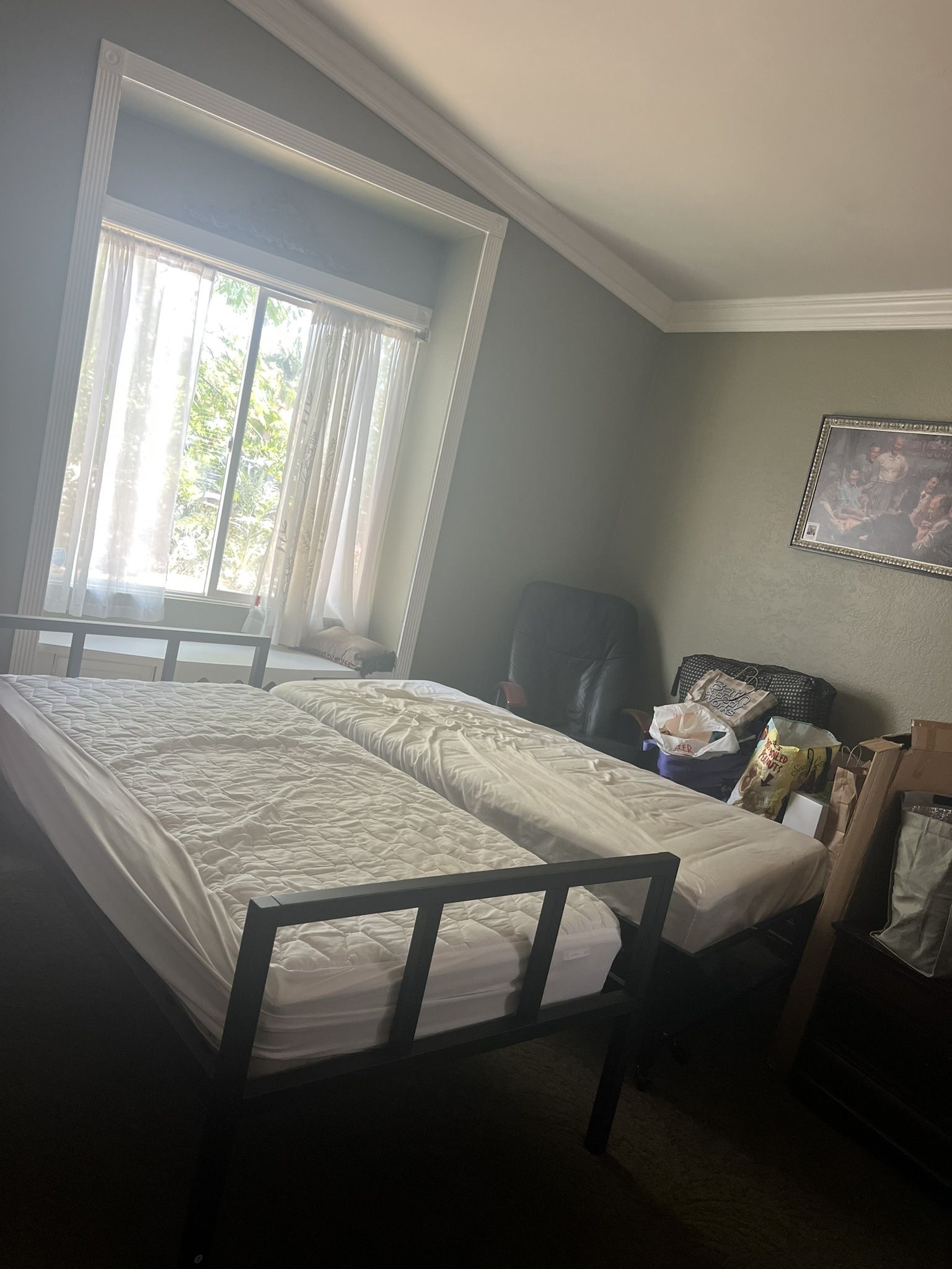 Trundle Bed Black Frame  