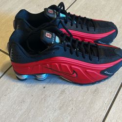 Nike Shox Red Black New Men