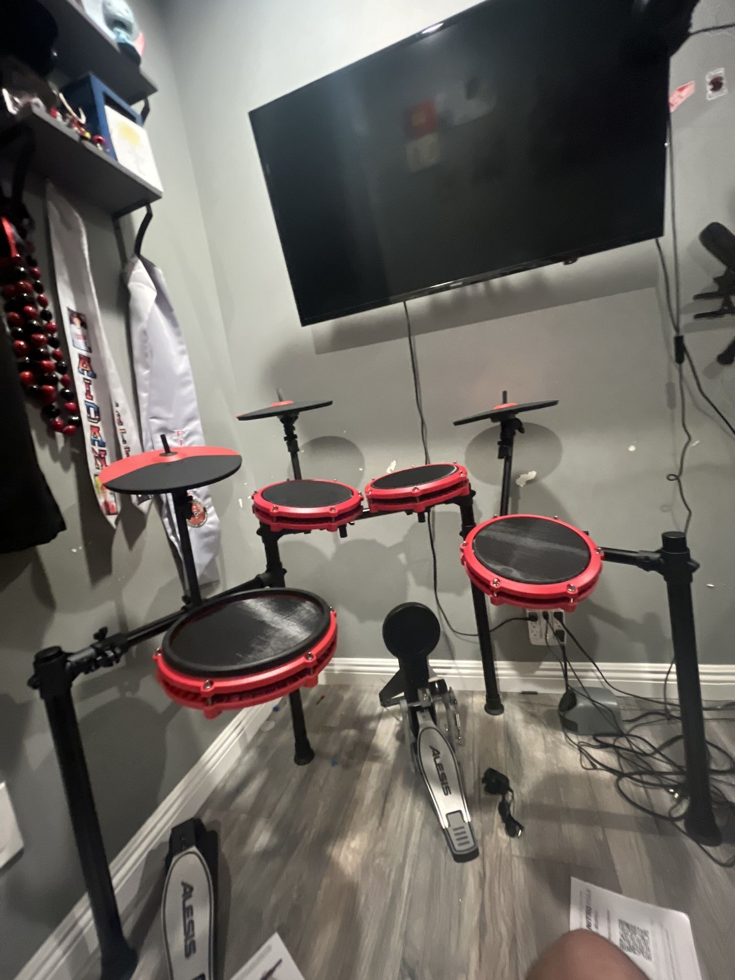 S Drum Set (Alesis Drum Kit )