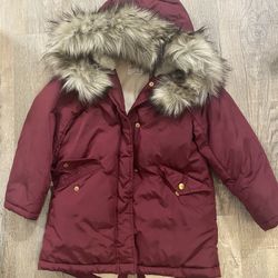 J.CREW Girls Fishtail Parker ( Very Thick And Warm )