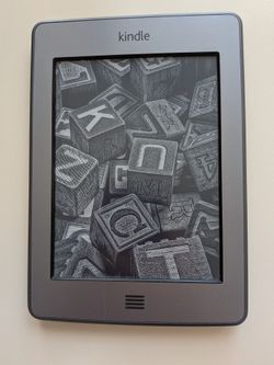 Amazon Kindle Touch with case