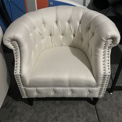 White accent chairs
