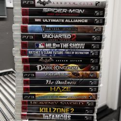 PlayStation 3 Game Lot 