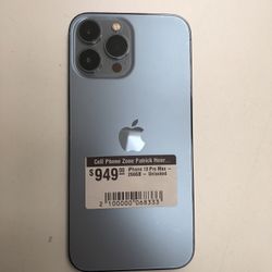 iPhone 13 Pro Max 256 GB Sierra Blue Unlocked 