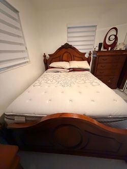 Full Sized Bed and Matress