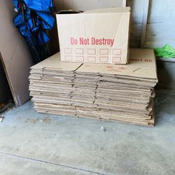 Moving boxes( 42 BX'S) $ .60 EA see description