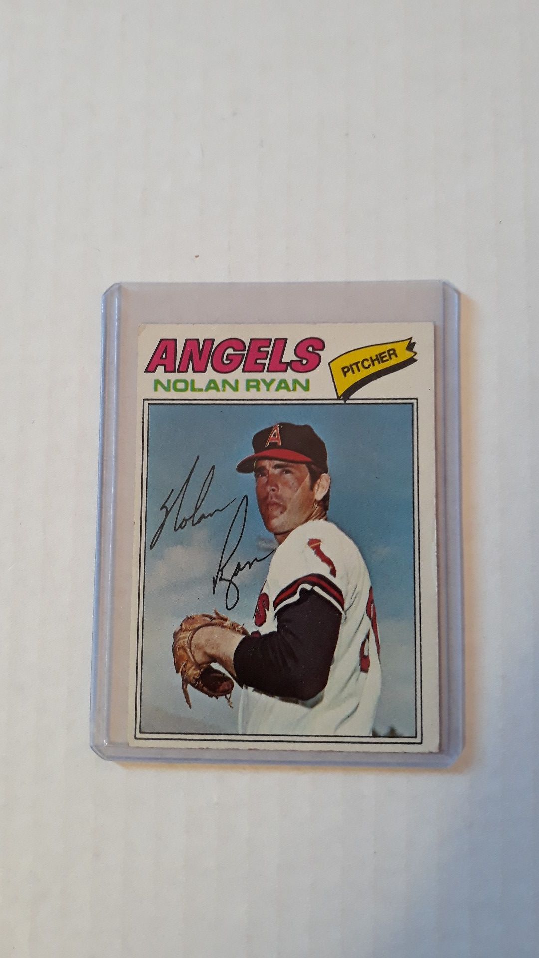1977 Topps Nolan Ryan.
