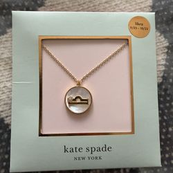 Kate Spade Necklace - Libra Sign