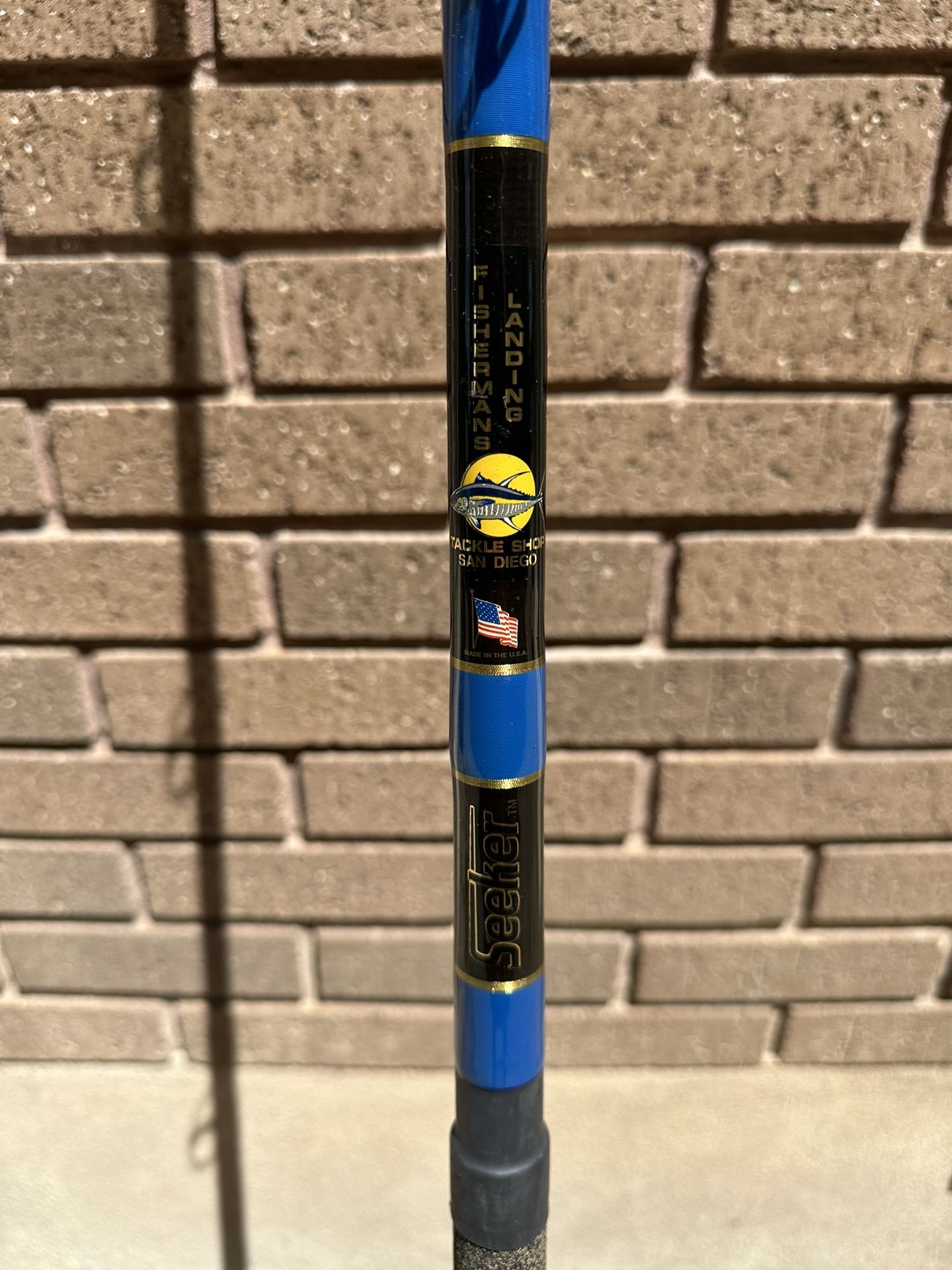 Custom Wrapped Fisherman’s Landing Seeker Rod 6480-8’CT 30-60lb.