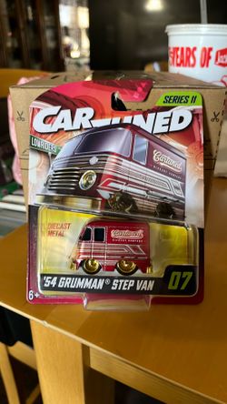 Car tuned 54 Grumman step van lowrider diecast